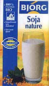 Lait de soja nature