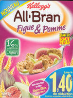 All'bran fique & pomme kellogg's