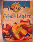 Crme lgre 15% de matires grasses fine ligne lea...