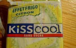 Kiss kool bonbon sans sucre citron