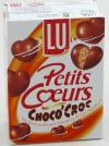 Petits coeurs au chocolat lu