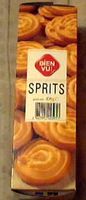 Biscuits sprits 1er prix auchan