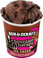 Glace ben & jerry's parfum chocolate therapy
