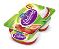 Vitalina fromage frais fouett  la fraise