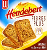 Biscottes au son complet 'fibres +' heudebert