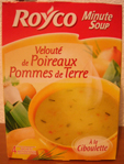 Velouté poireaux pommes de terre royco minute soup-...
