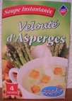 Soupe instantane velout d'asperges leader price -...