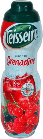 Sirop de grenadine non dilu (teisseire)