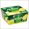 Yaourt activia saveur vanille ou citron : par pot d...