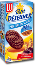 Lu petit djeuner allg en sucre chocolat et cra...