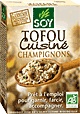 Tofou cuisine soy champignons