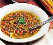 Lentilles (soupe) (1 louche)