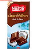 Chocolat noir nestl coeur d'ailleurs aux clats de...