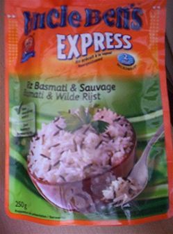Uncle ben's express riz basmati & sauvage