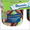 Yaourt mamie nova gourmand rhubarbe rose (pot de 15...