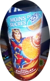 Prince moins de sucres et billettes de bl souffls