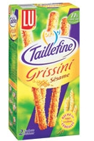 Biscuits apritifs taillefine de lu 'grisini ssame...