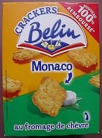 Biscuits apritifs belin 'monaco au fromage de chv...