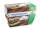 Dessert ligois chocolat Duetto 'weight watchers'