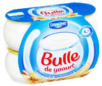 Bulle de Yaourt Saveur got Vanille (Danone)