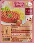 Hachs de Jambon CARREOUR 2x90Grs