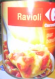 RAVIOLI pur boeuf CARREFOUR bte de 800Grs