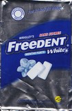 FREEDENT  White Menthe forte pq de 70Grs pour 50 dr...