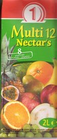 Jus fruits: Multi12 nectar's par 2l chez Carrefour