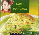 Tarte aux poireaux Surgele AUCHAN 400 Grs