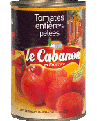 Tomates peles 'Le Cabanon' (Boite 238g goute)