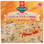 Pizza 4 fromages, volpone Leclerc marque repre