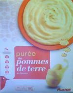 Pure de pommes de terre Auchan