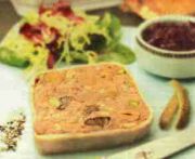 Terrine de foies de vilailles aux mendiants